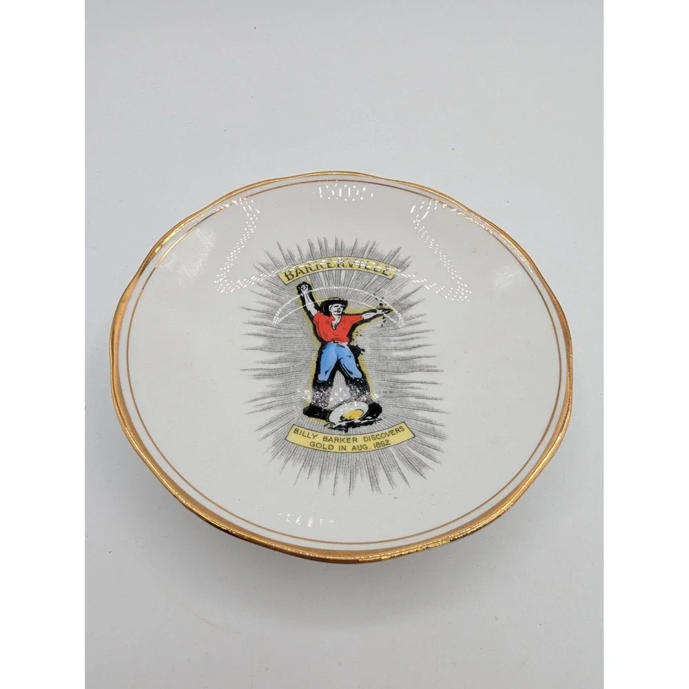 Royal Ascot Bone‎ China Barkerville BC Gold Rush Tea Cup Saucer Set England 152